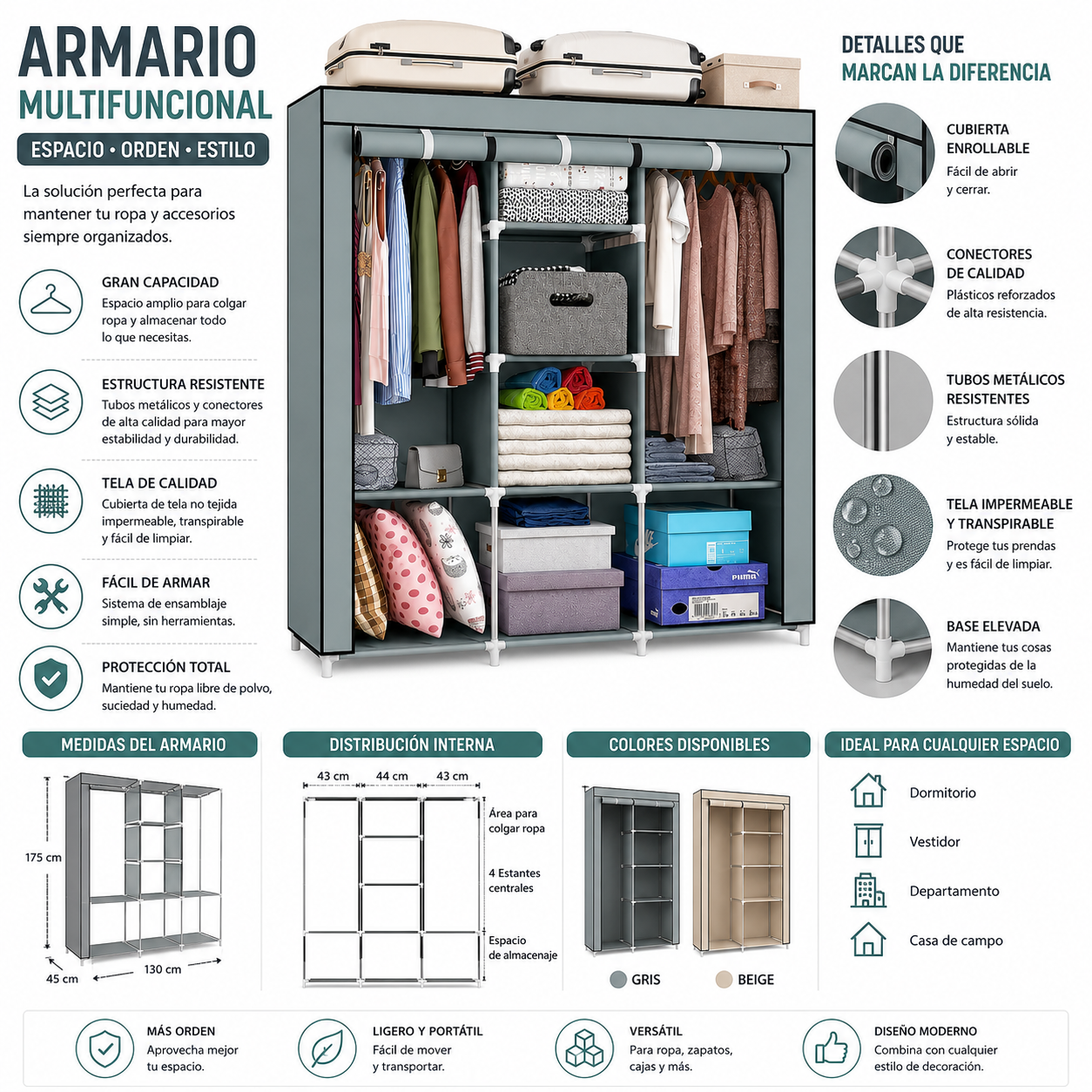 Closet Armario Pegable