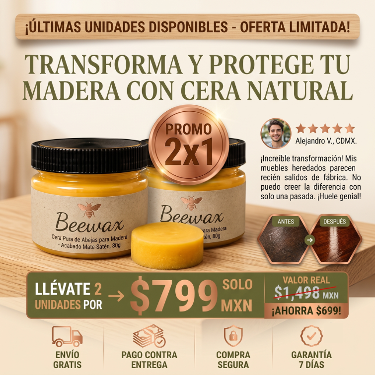 BEEWAX Cera para muebles